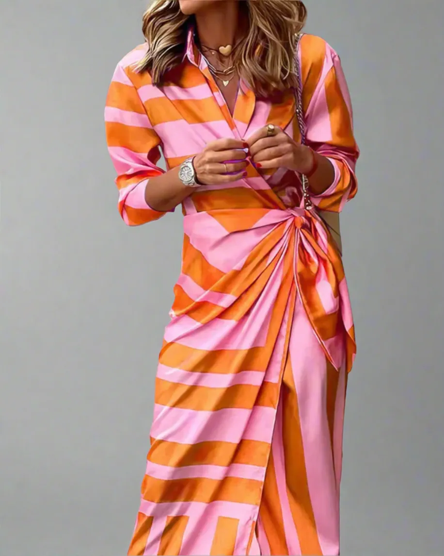 Solana - Wrap Dress – Bold, Chic, Timeless