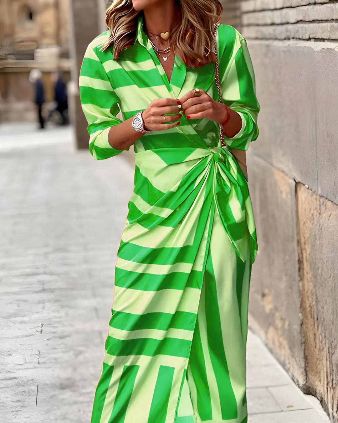 Solana - Wrap Dress – Bold, Chic, Timeless