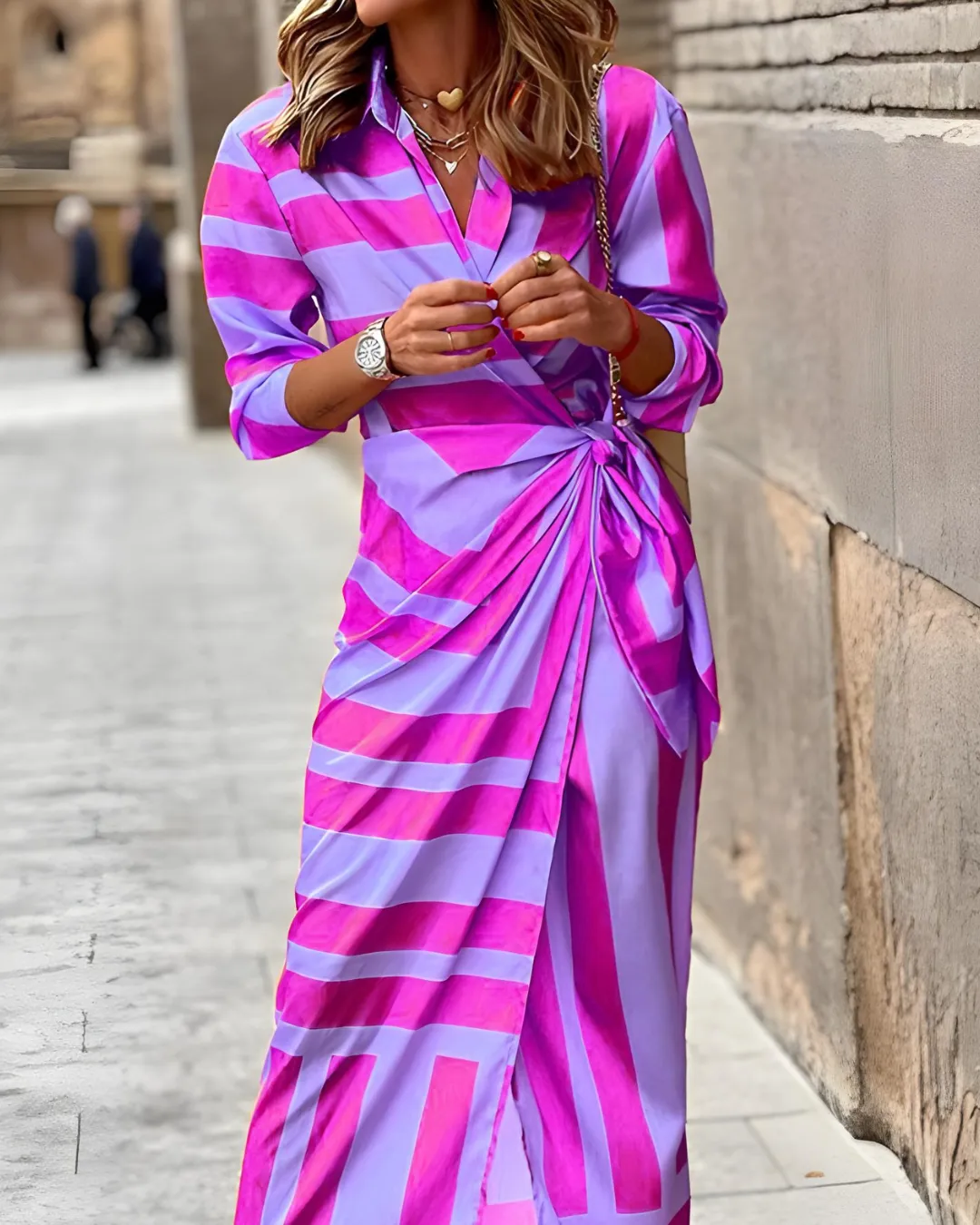 Solana - Wrap Dress – Bold, Chic, Timeless