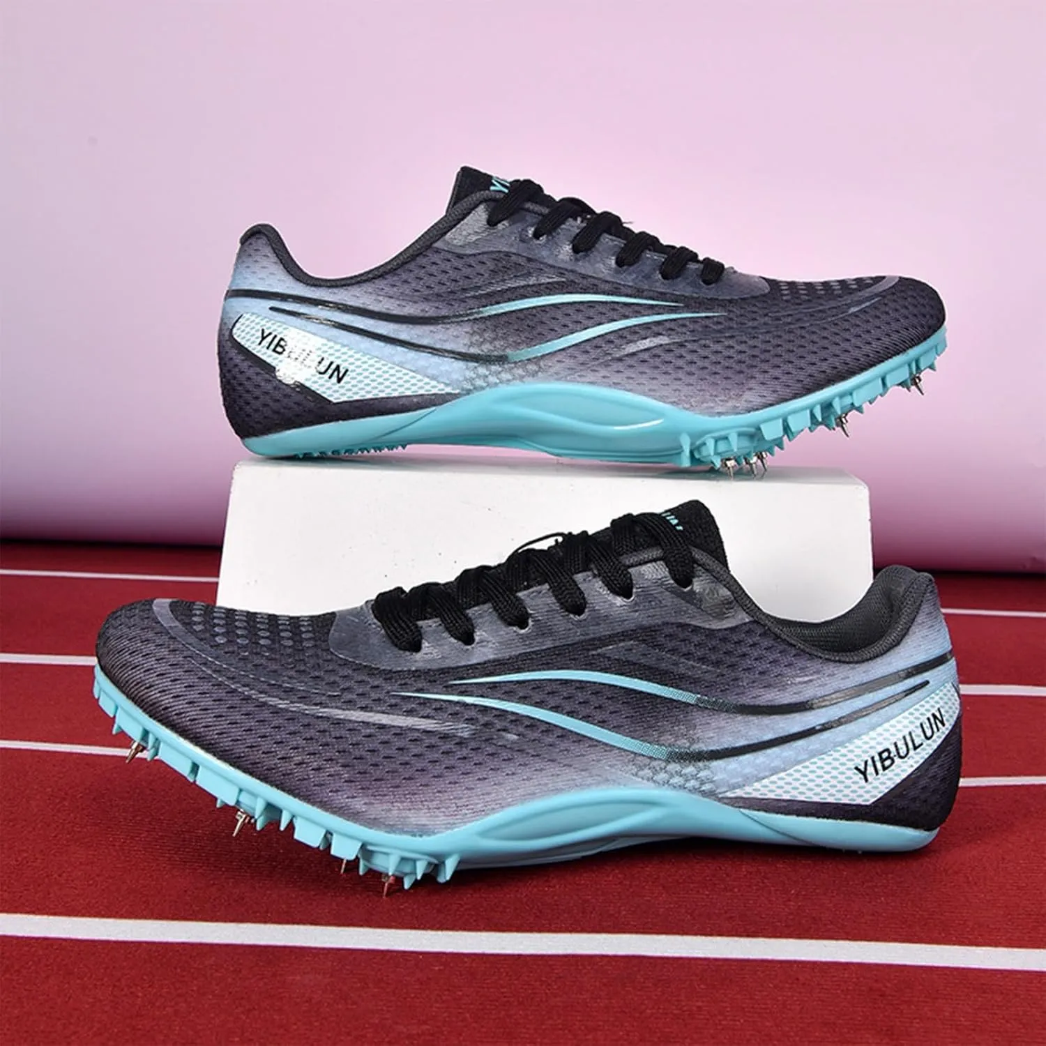 Spikes Track and Field Shoes Men Women Race Jumping Running Sneakers for Boys Girls Racing Jumping