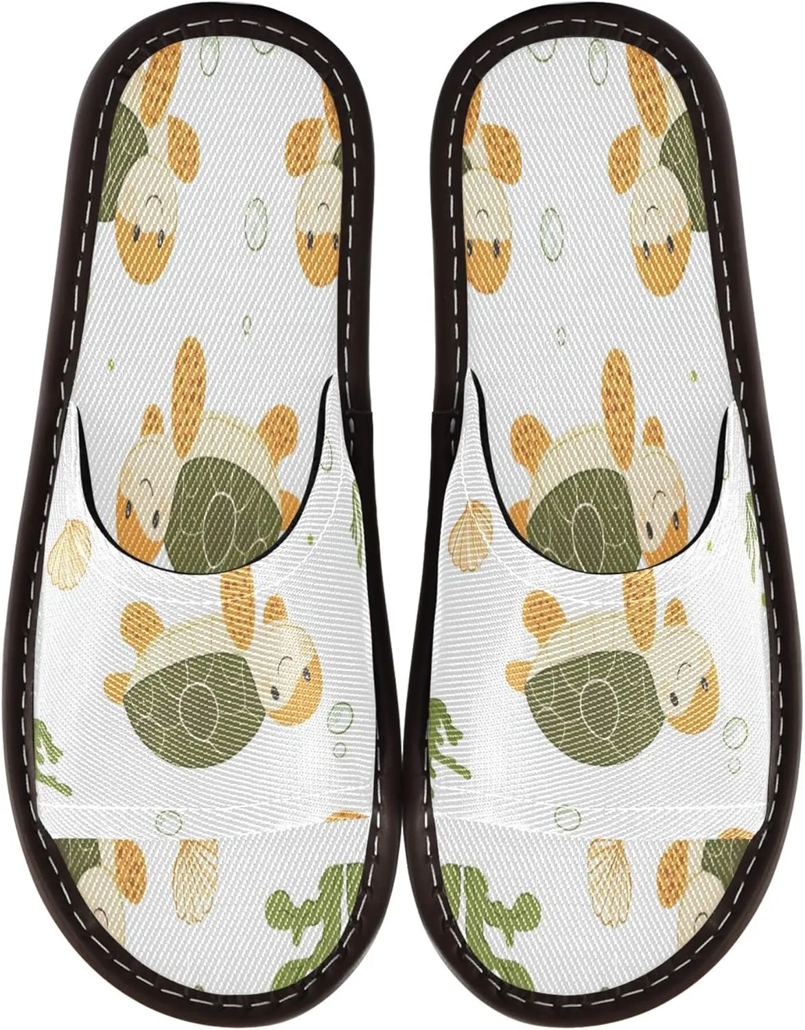 Summer Slipper Turtle Sea Grass Shell Indoor House Men Women Quick Drying Slippers