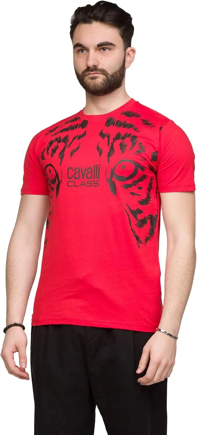 Tiger Eyes Print Fashion T-Shirt- for Mens