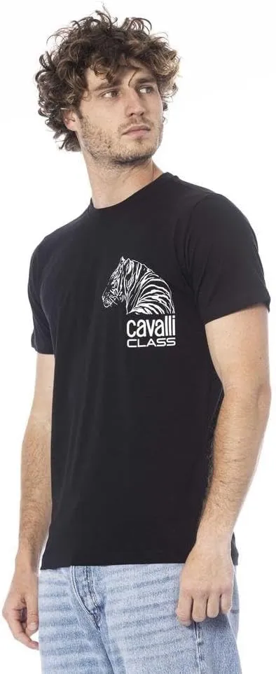 Tiger Head Chest Motif Fashion T-Shirt- for Mens