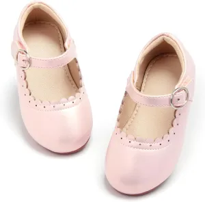 Toddler Ballet Flats for Girls - Princess Party Shoes Wedding & Dress