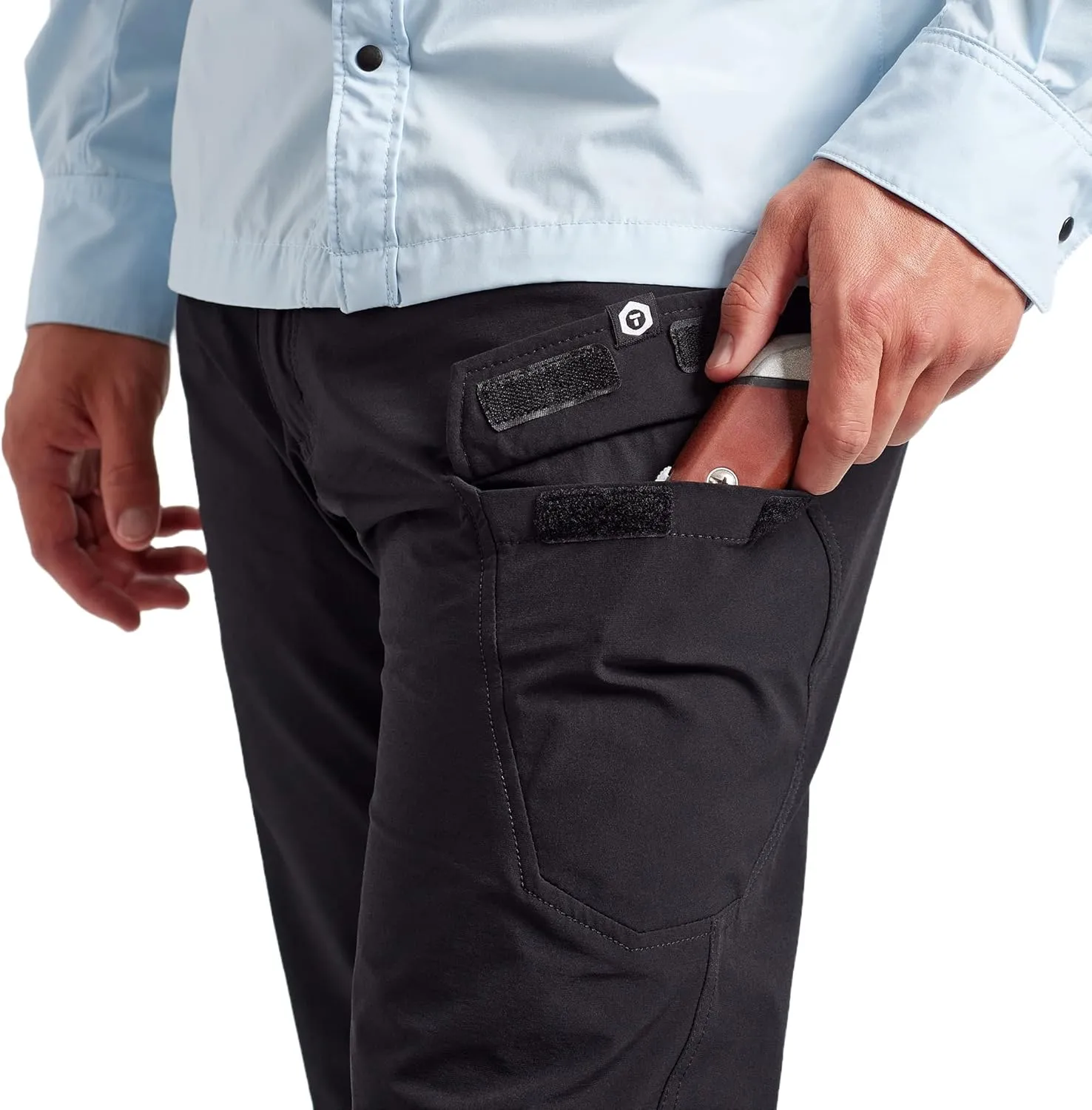 TRUEWERK Men’s Work Pants - T1 WerkPants Relaxed Fit, Lightweight, Moisture Wicking, Tactical Cargo Pants with 4-Way Stretch