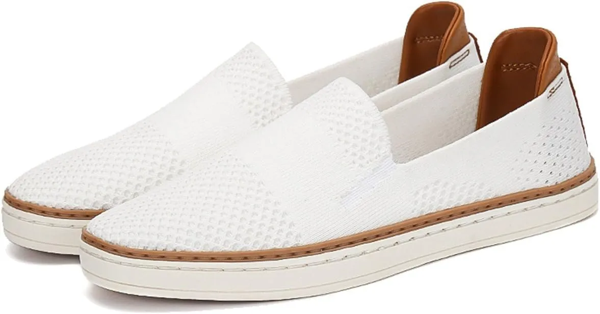 TRULAND Women’s Slip On Sneakers Fashion Tennis Shoes - Breathable Knit Loafers Casual Summer Shoes Comfortable Flats