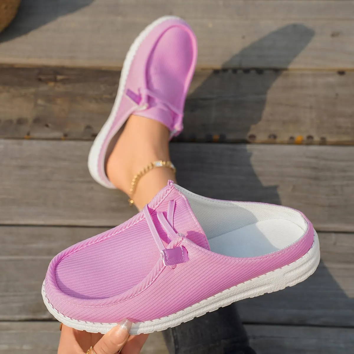 Unisex-Adult Sunflower Floral Canvas Loafers Comfortable Boat Shoes Easy Slip On Lightweight Deck Shoes Elastic Laces Outdoor Flat Walking Shoes Breathable Drving Shoes Sneakers for Women Men