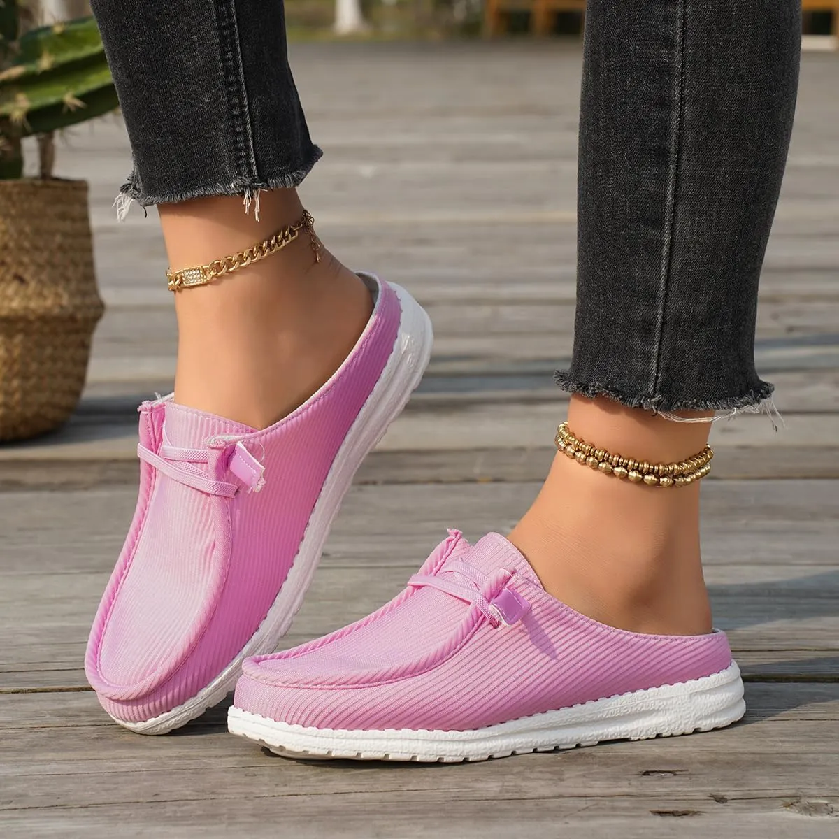 Unisex-Adult Sunflower Floral Canvas Loafers Comfortable Boat Shoes Easy Slip On Lightweight Deck Shoes Elastic Laces Outdoor Flat Walking Shoes Breathable Drving Shoes Sneakers for Women Men