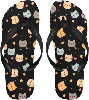 Unisex Flip Flops for Men and Women Lightweight Slip-On Beach Sandals with Sole for Outdoor Pool Casual Wear