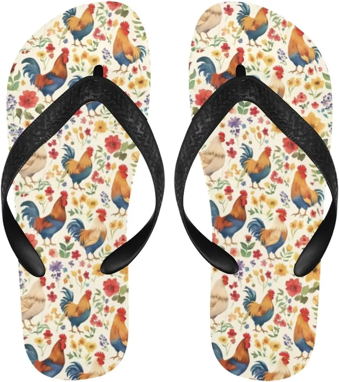 Unisex Flip Flops for Men and Women Lightweight Slip-On Beach Sandals with Sole for Outdoor Pool Casual Wear