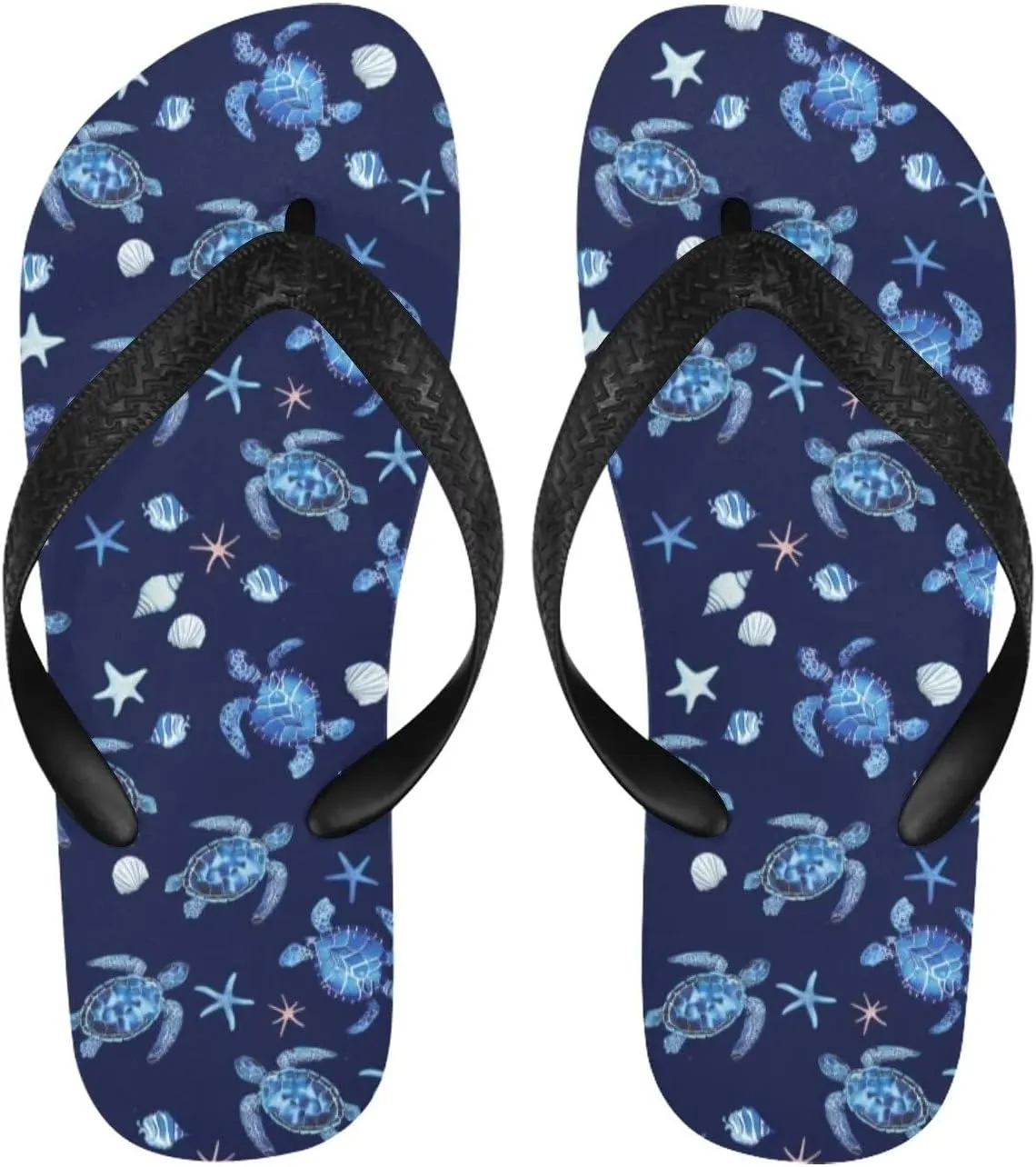 Unisex Flip Flops for Men and Women Lightweight Slip-On Beach Sandals with Sole for Outdoor Pool Casual Wear