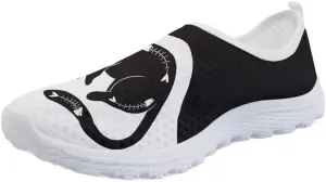 Unisex Walking Shoes Men Women Casual Sneakers Athletic Workout Travel Mesh Flat Shoes