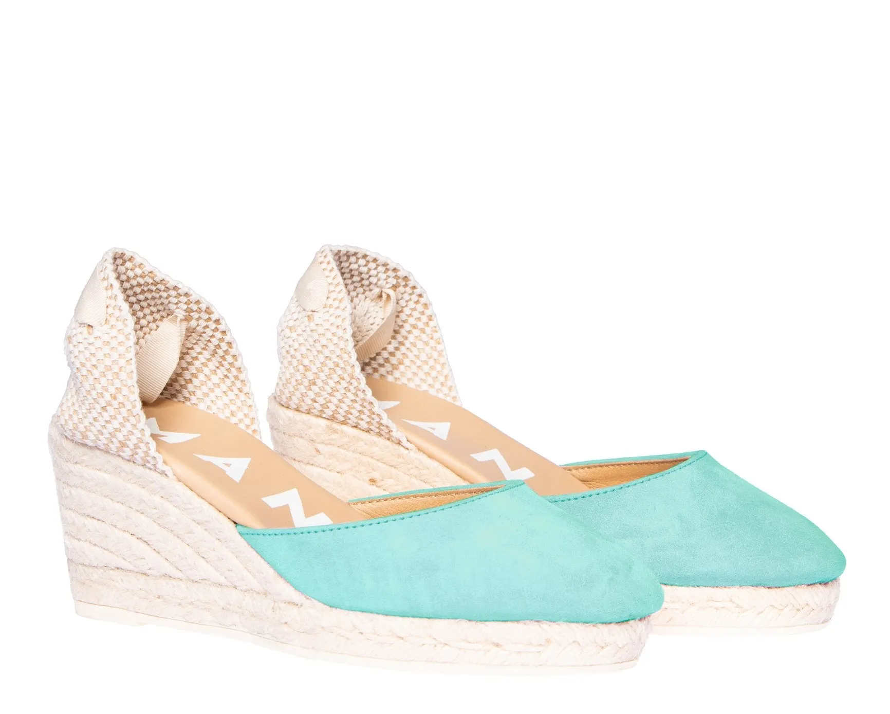 Wedge Sandals Aquamarine Low - Wi-Fi-enabled Hamptons Now or never -