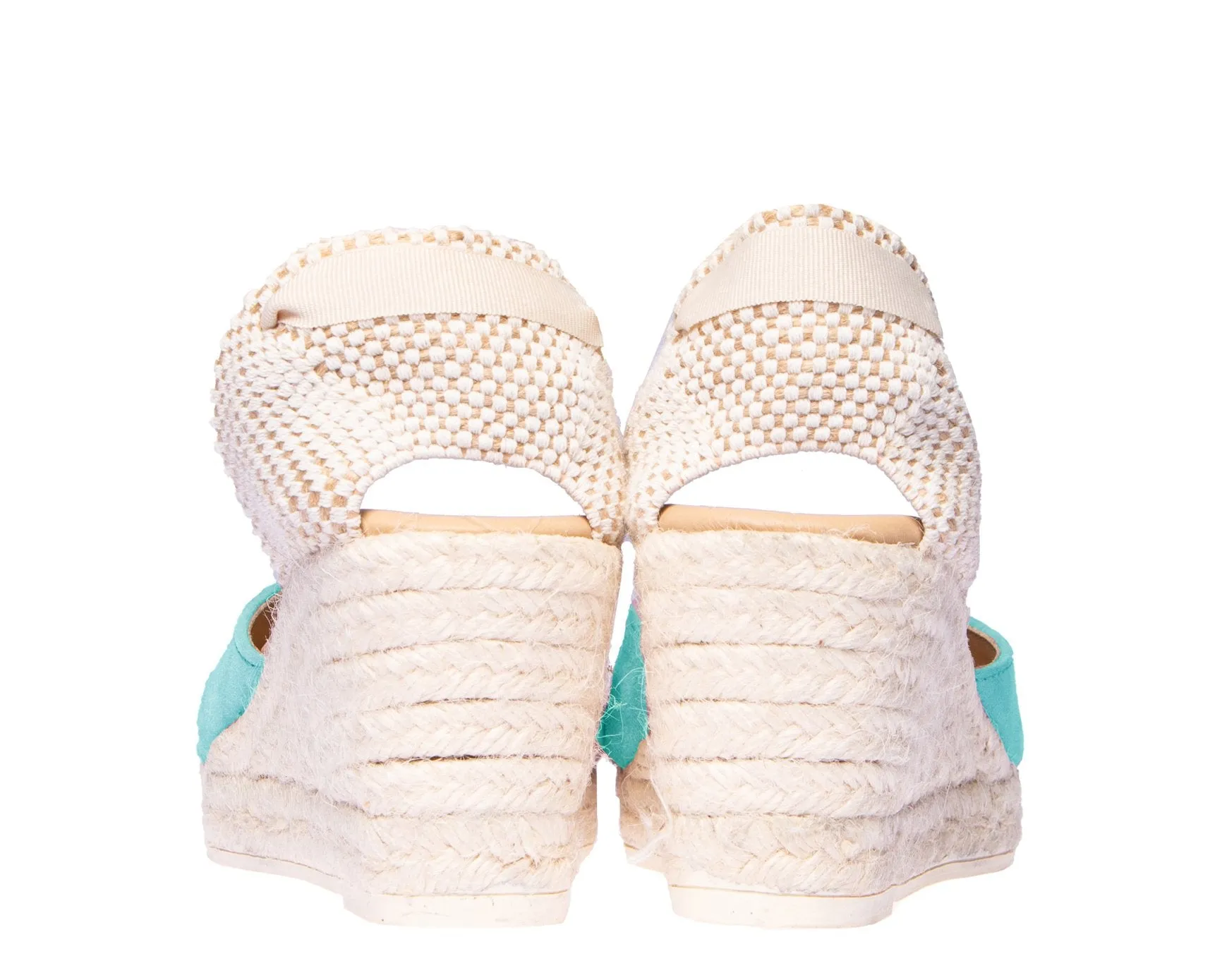 Wedge Sandals Aquamarine Low - Wi-Fi-enabled Hamptons Now or never -