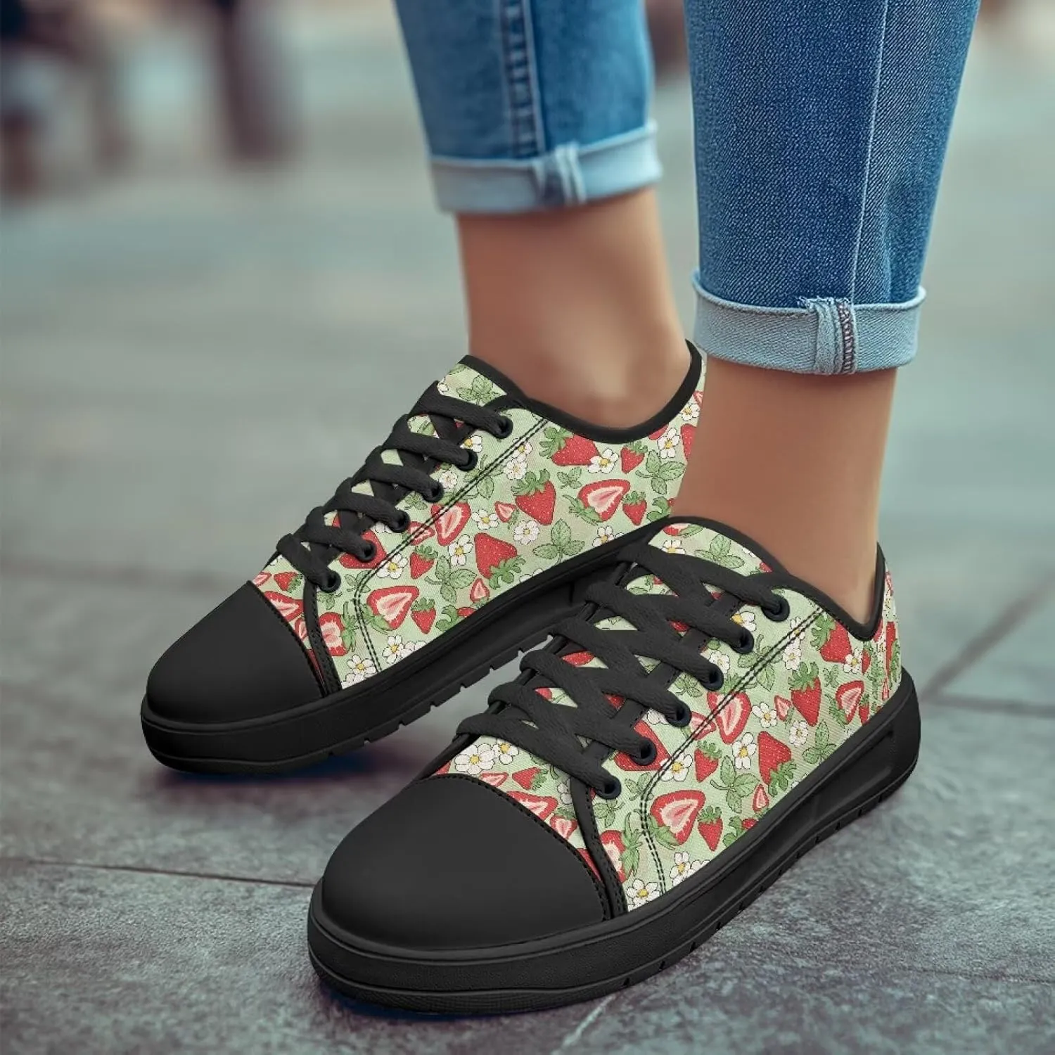 Women Dress Canvas Shoes Comfortable Fashion Sneakers Breathable Walking Shoe Gym Tennis Casual Chunky Sneaker Outdoor