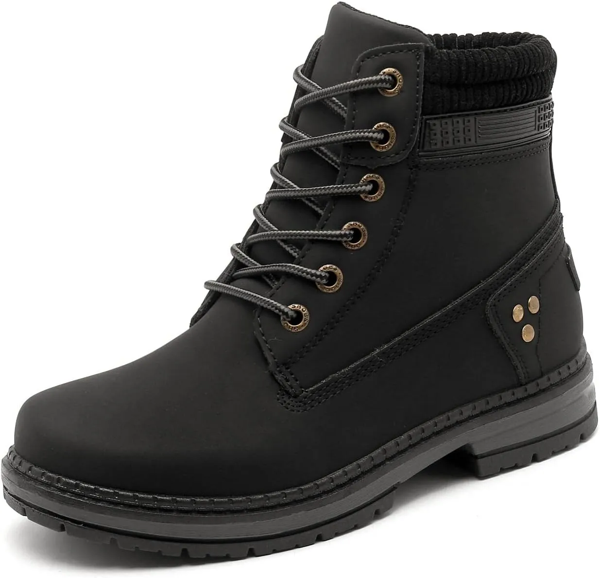 Women Winter Work Boots - Waterproof Hiking Outdoor Lightweight Construction Composite Comfortable Fur