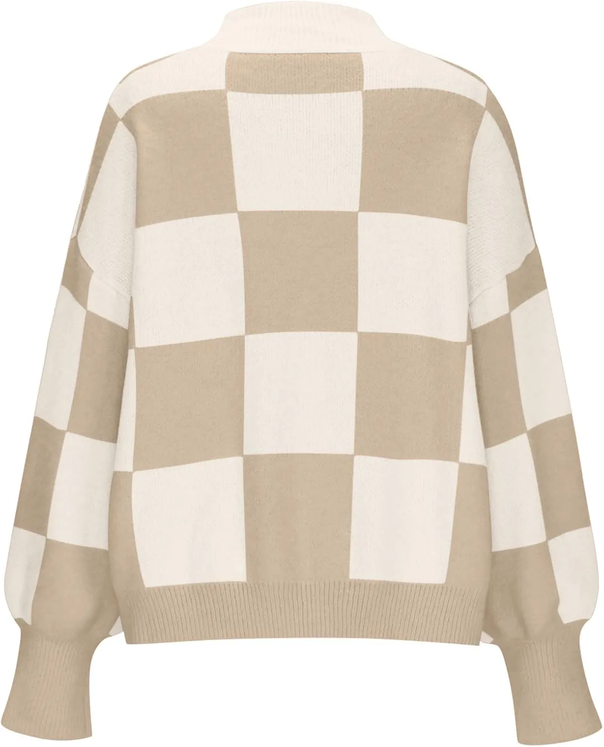 Women's 2024 Fall Fashion Long Sleeve Crewneck Sweaters Color Block Ribbed Knit Loose Pullover Sweater Tops Winter
