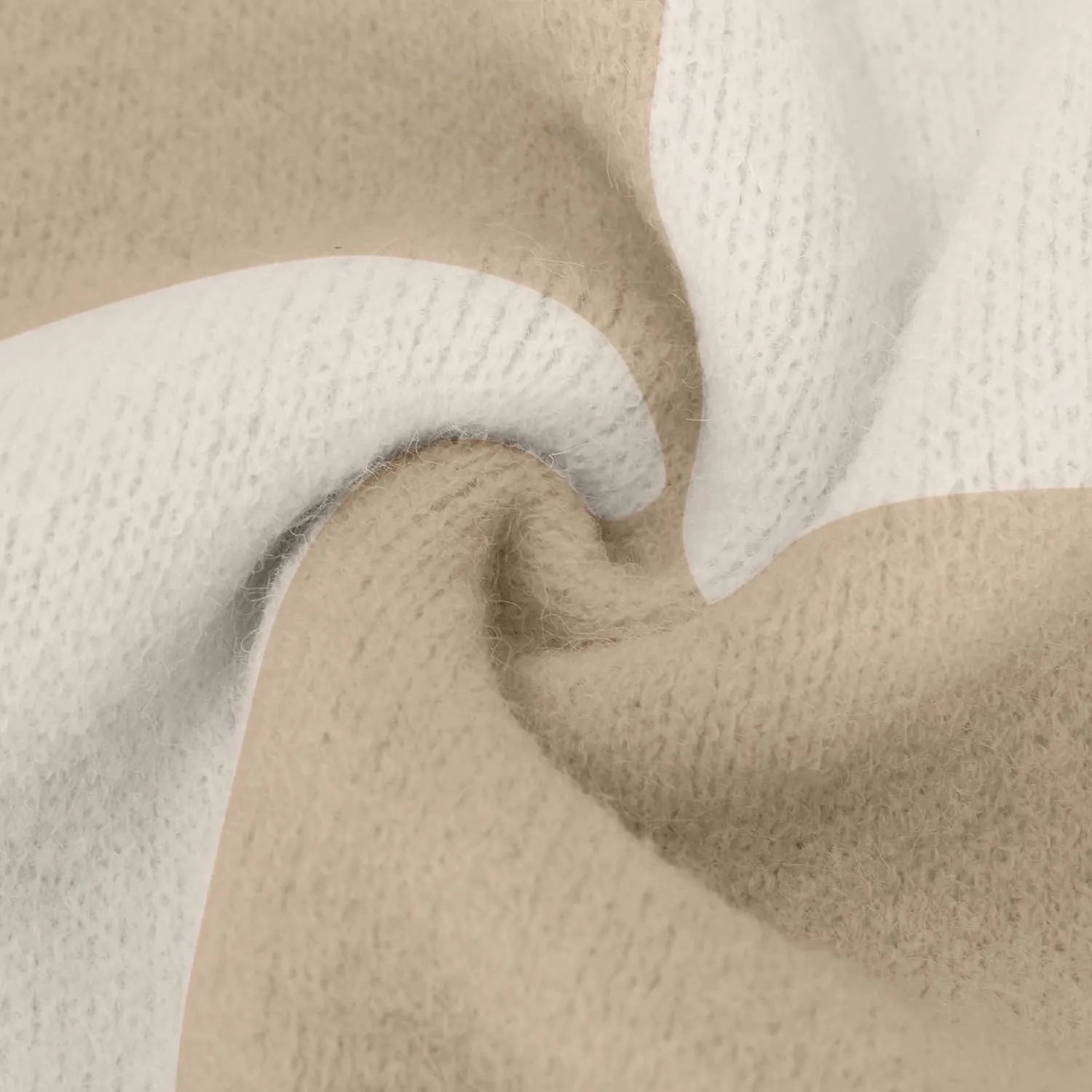 Women's 2024 Fall Fashion Long Sleeve Crewneck Sweaters Color Block Ribbed Knit Loose Pullover Sweater Tops Winter