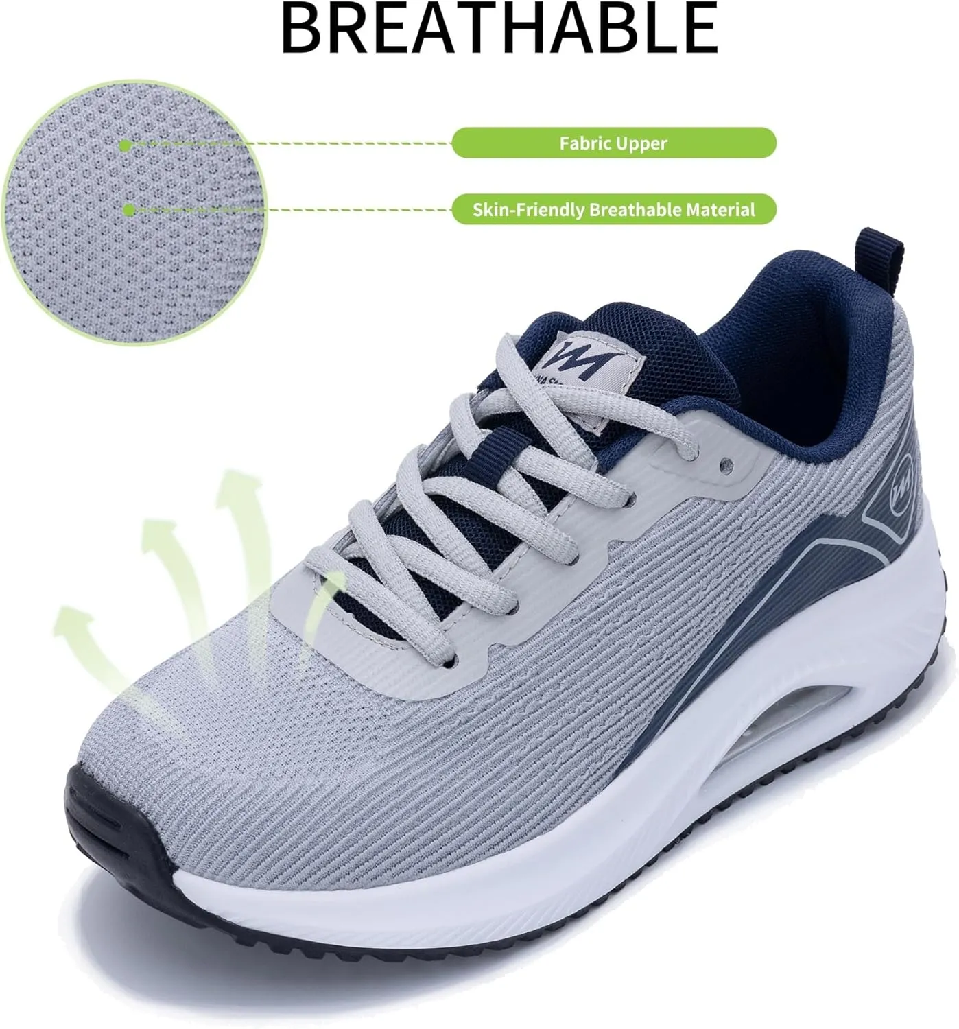 Womens Air Walking Shoes with Arch Support Tennis Orthotic Comfortable Sneakers for Plantar Fasciitis Pain Relief US 6-11