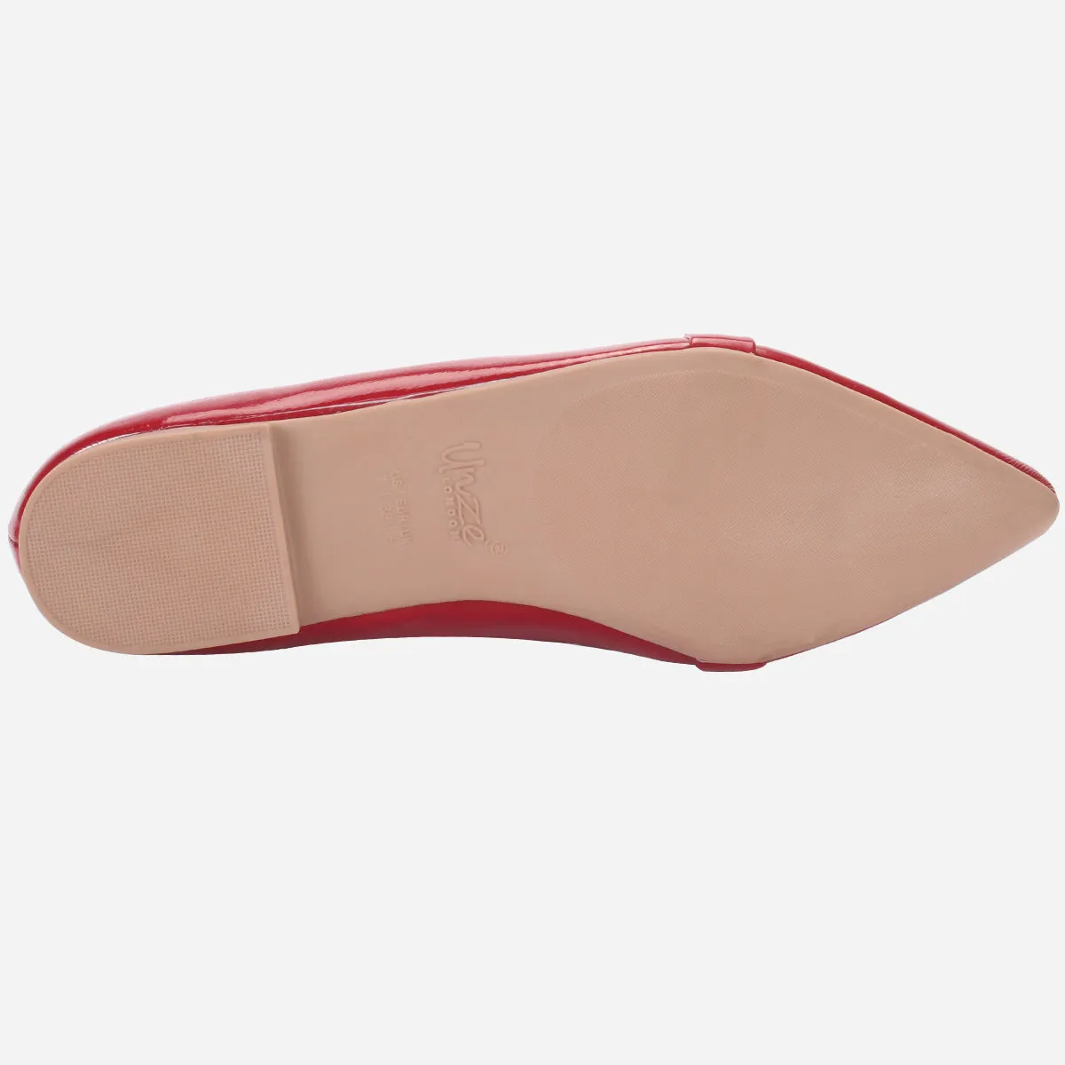 Women's "STILLA" Pointed Toe Decorated Flat Pumps