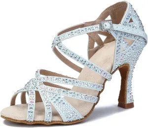 Women's Scarlet Evening Sandals - Velvet Bow Accents for Cocktail Hour Elegance (6CM/2.36")