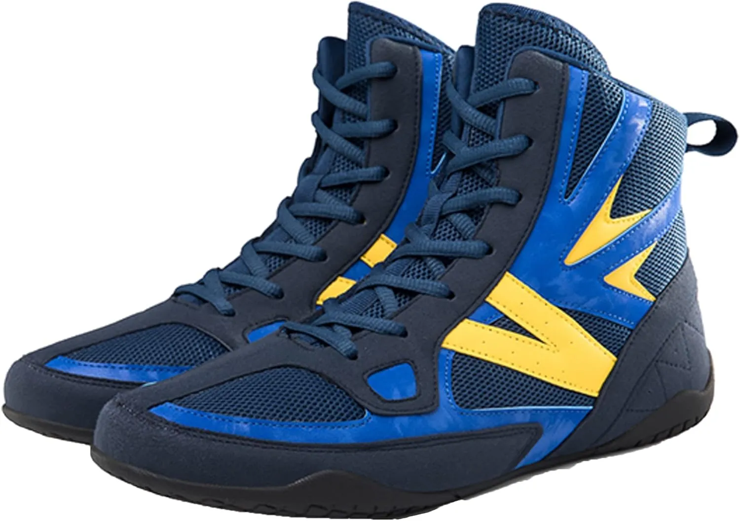 Wrestling Shoes for Women, Weightlifting Trainers Outdoor Mesh Fighting Shoes Female Kickboxing Sneakers