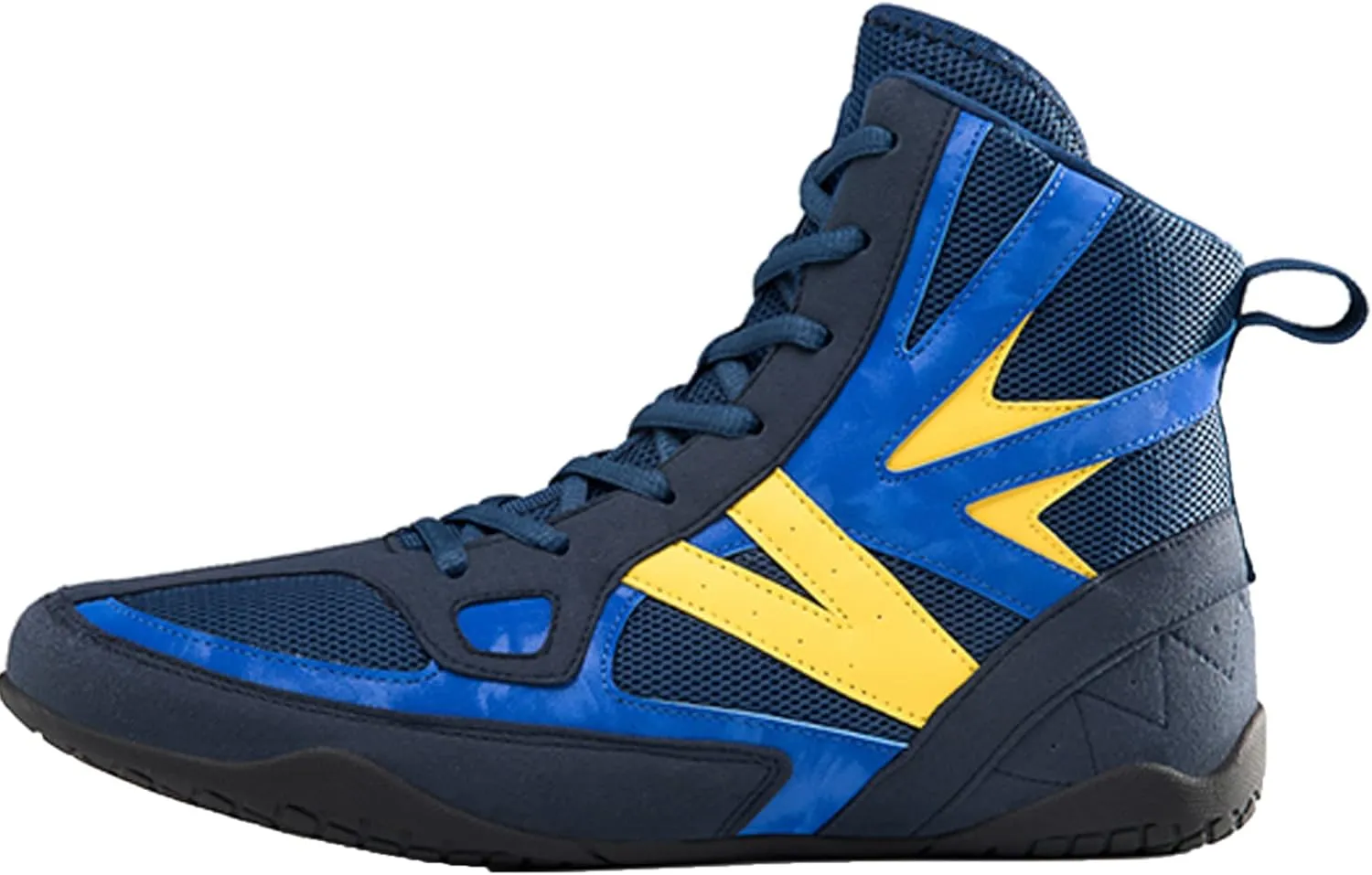 Wrestling Shoes for Women, Weightlifting Trainers Outdoor Mesh Fighting Shoes Female Kickboxing Sneakers