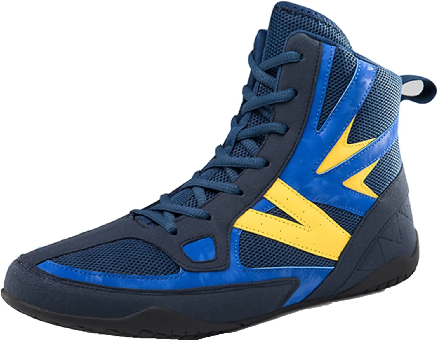 Wrestling Shoes for Women, Weightlifting Trainers Outdoor Mesh Fighting Shoes Female Kickboxing Sneakers