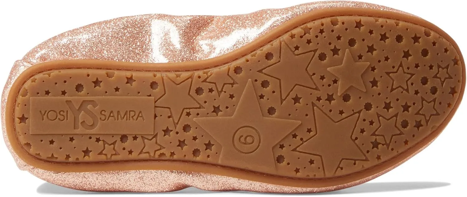 Yosi Samra Girl's Miss Samara Glitter Ballet Flat (Toddler/Little Kid/Big Kid)