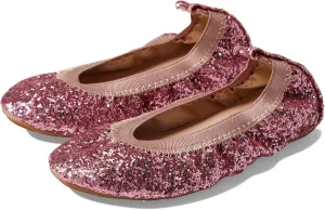 Yosi Samra Girl's Miss Samara Glitter Ballet Flat (Toddler/Little Kid/Big Kid)