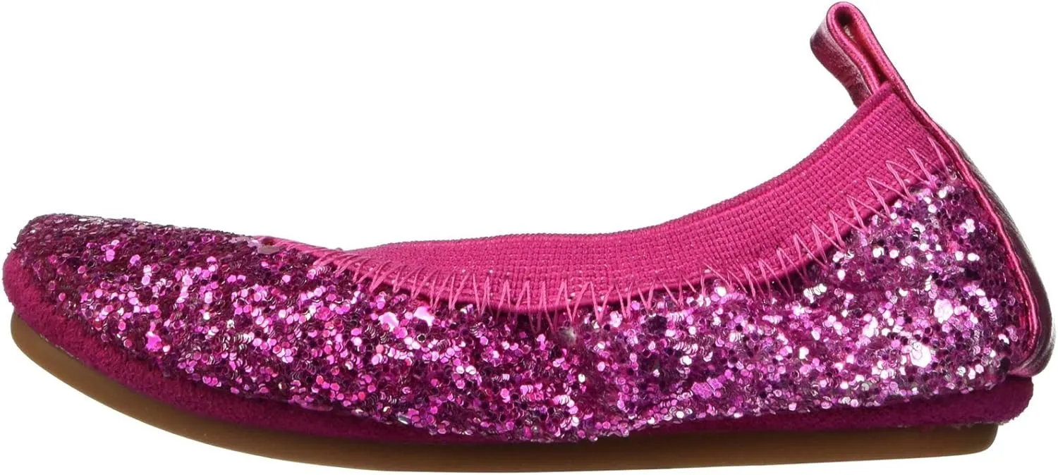 Yosi Samra Kids Baby Girl's Sonya Ombre Chunky Glitter