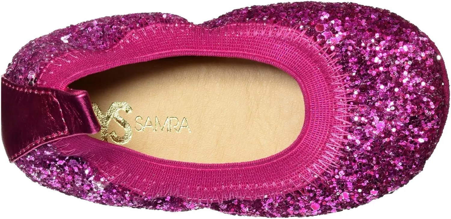 Yosi Samra Kids Baby Girl's Sonya Ombre Chunky Glitter