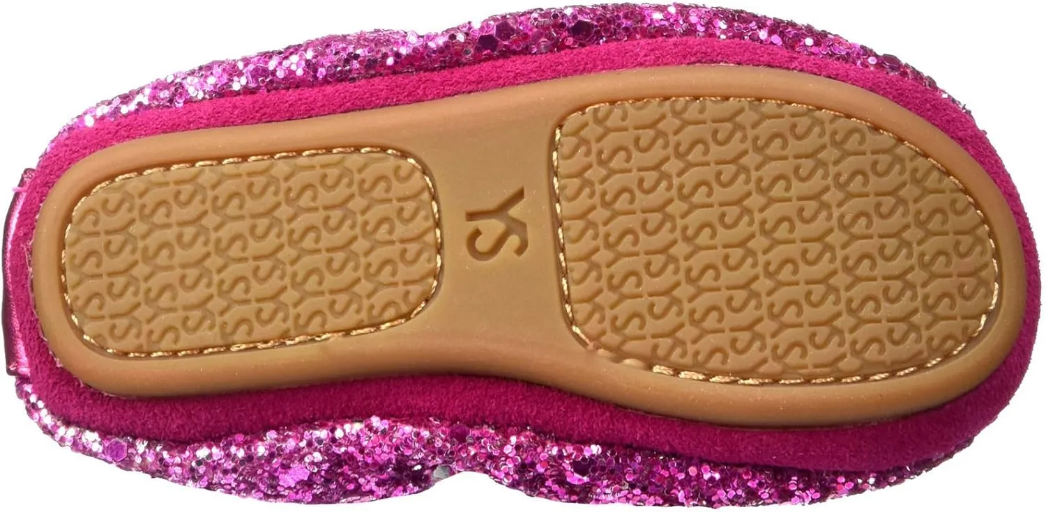 Yosi Samra Kids Baby Girl's Sonya Ombre Chunky Glitter