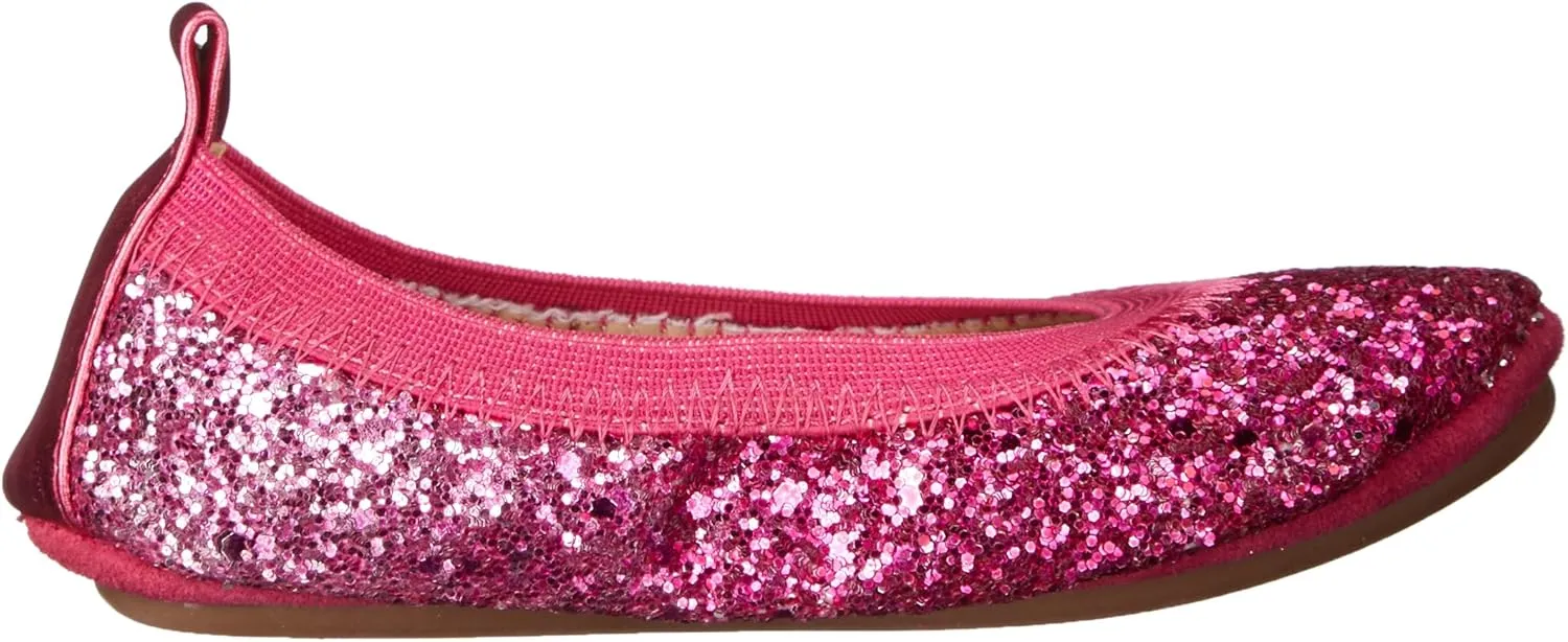 Yosi Samra Kids Baby Girl's Sonya Ombre Chunky Glitter