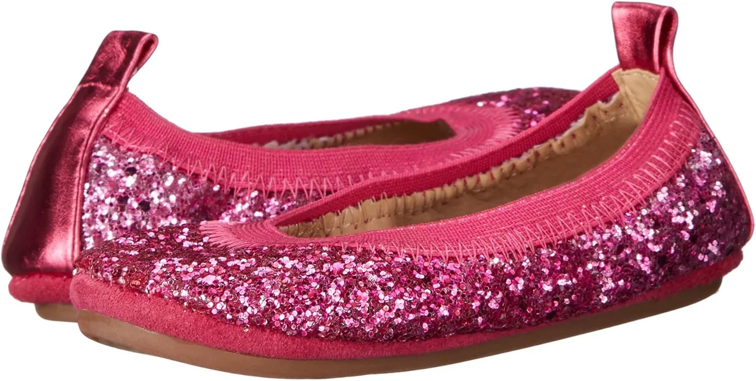 Yosi Samra Kids Baby Girl's Sonya Ombre Chunky Glitter